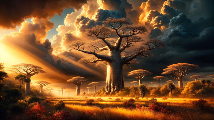 Буря в саванне