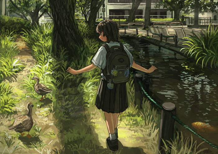    , Anime Art, Original Character, , 