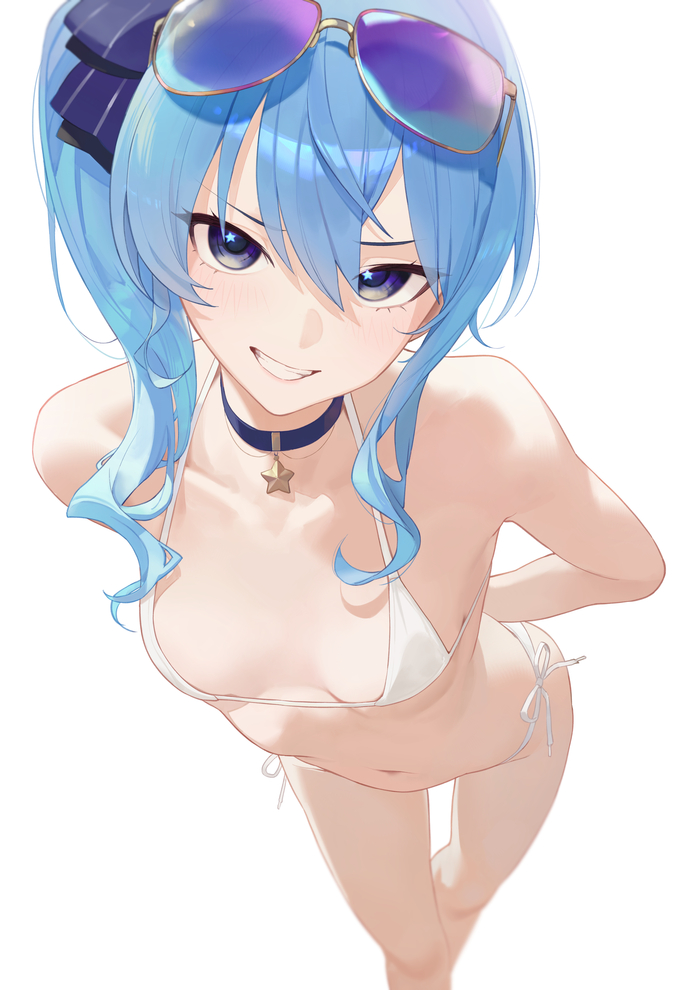 Hoshimachi Suisei #011 , Anime Art, Hololive, Hoshimachi Suisei, , , , Virtual YouTuber, , 