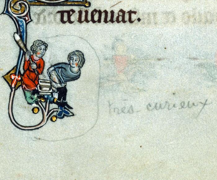 "Псалтырь Фиески", Камбре, Франция, ок. 1290–1295 гг. Балтимор, Музей искусств Уолтерса.