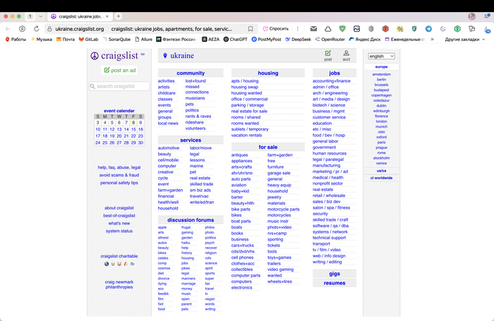 30        , Craiglist, , , 