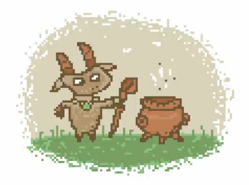 Скажем, коза