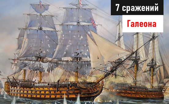 Из каравелл в галеон. 7 знаменитых сражений в которых принимал участие самый совершенный парусный корабль 17-го века