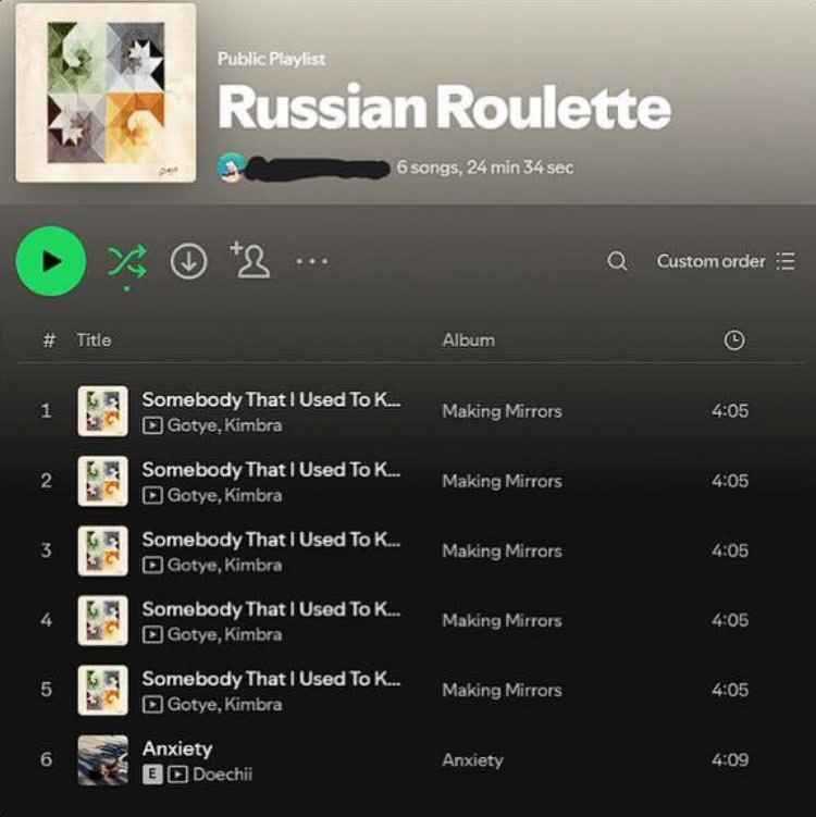 Музыкальная шутка - Музыка, Юмор, Русская рулетка, Gotye, Kimbra, Скриншот, Кавер