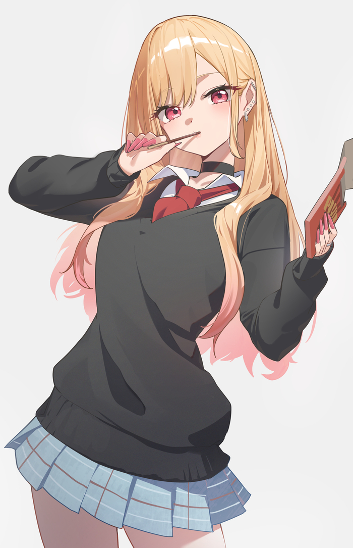   Anime Art, , Marin Kitagawa, Sono Bisque Doll wa Koi wo Suru,  , Pocky, Pixiv