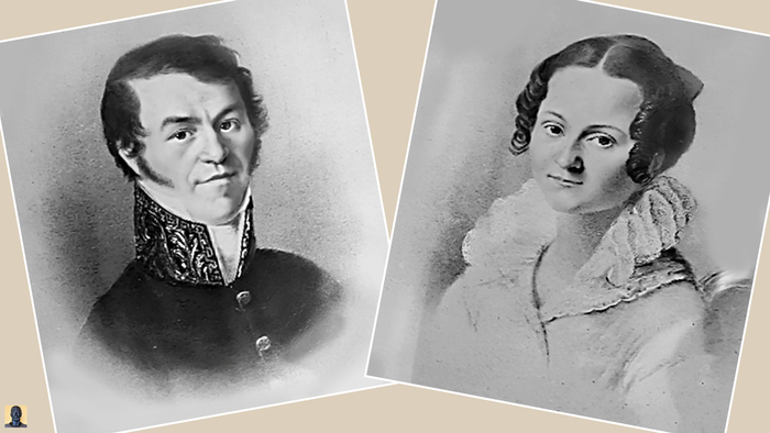 Михаила Андреевича Достоевского и Мария Федоровна (урожденная Нечаева). 1823 год