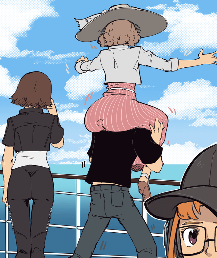  Anime Art, , , Persona, Persona 5, Okumura Haru, Niijima Makoto, Sakura Futaba