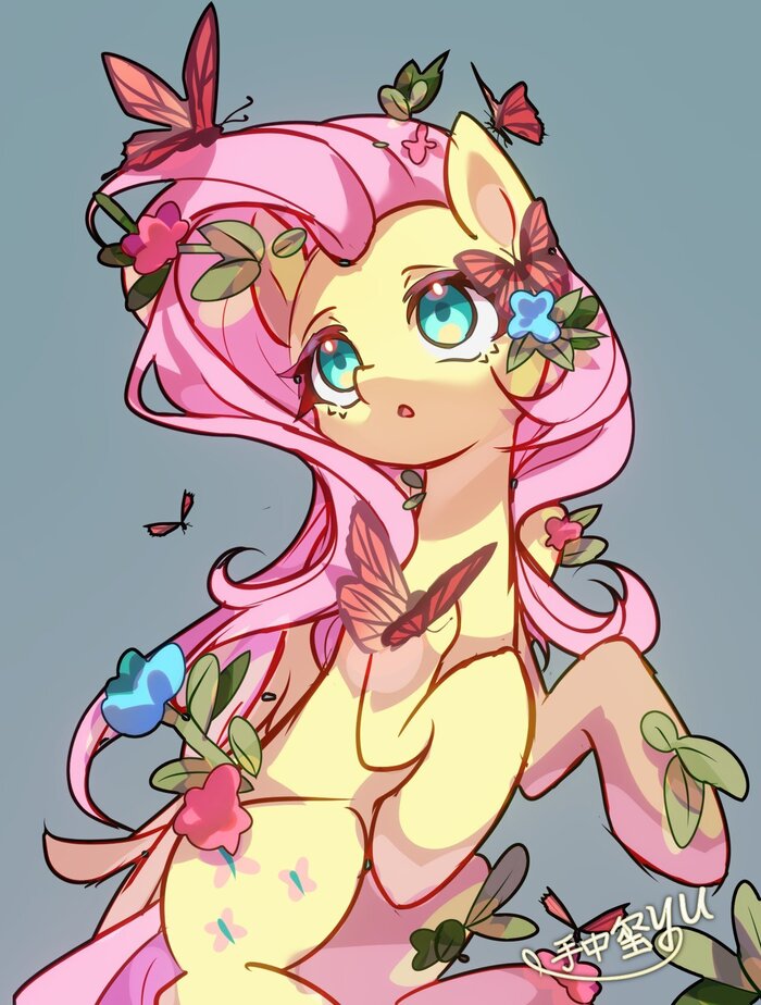 - My Little Pony, Fluttershy, Ponyart