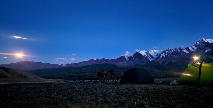 Такая вот луна была ночью