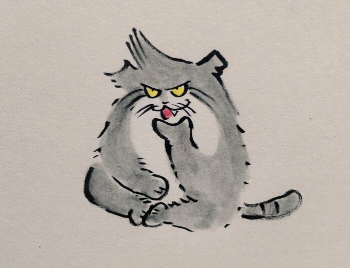 Когда лёг с мокрой головой...