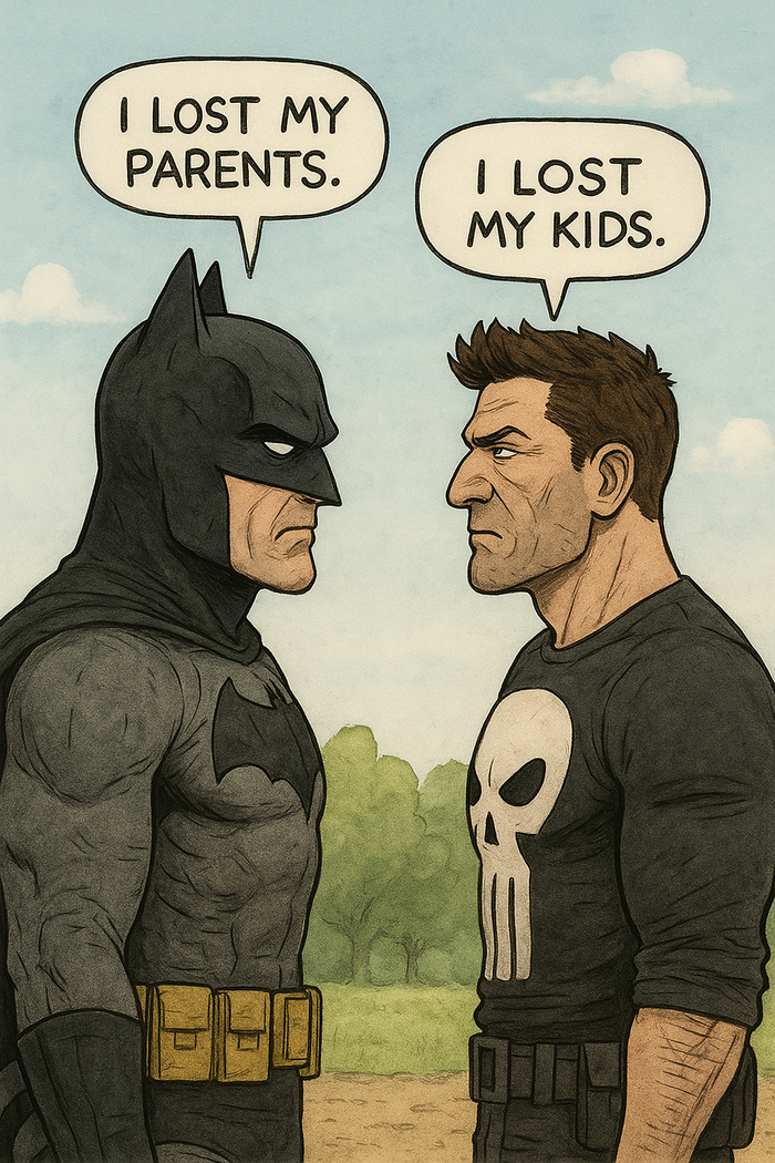 Batman v Punisher ,  ,  , ,  , Marvel,  Marvel, DC Comics, Marvel vs DC, DCEU, , , , , The Punisher, 