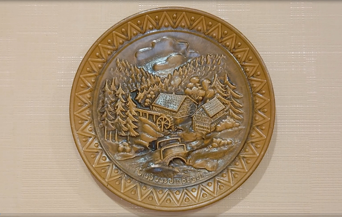 Тарелка из Германии.