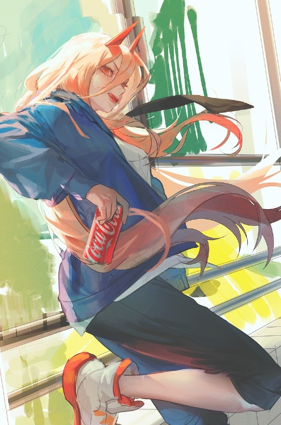  Anime Art, , Chainsaw Man, Power (Chainsaw Man)