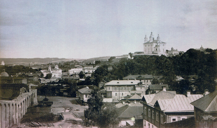Вид Смоленска с Казанской горы. 1895