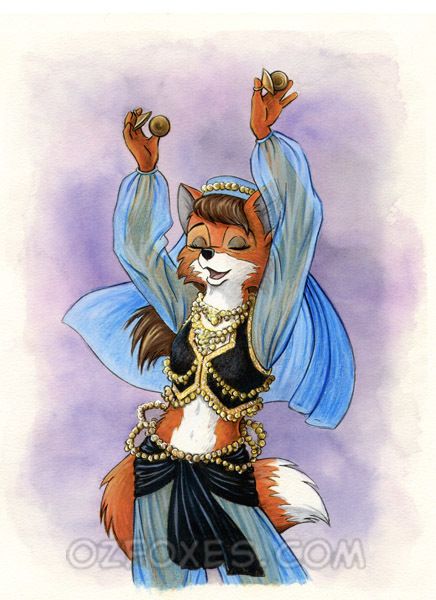 Dance of the blue veils , , Furry Fox,  