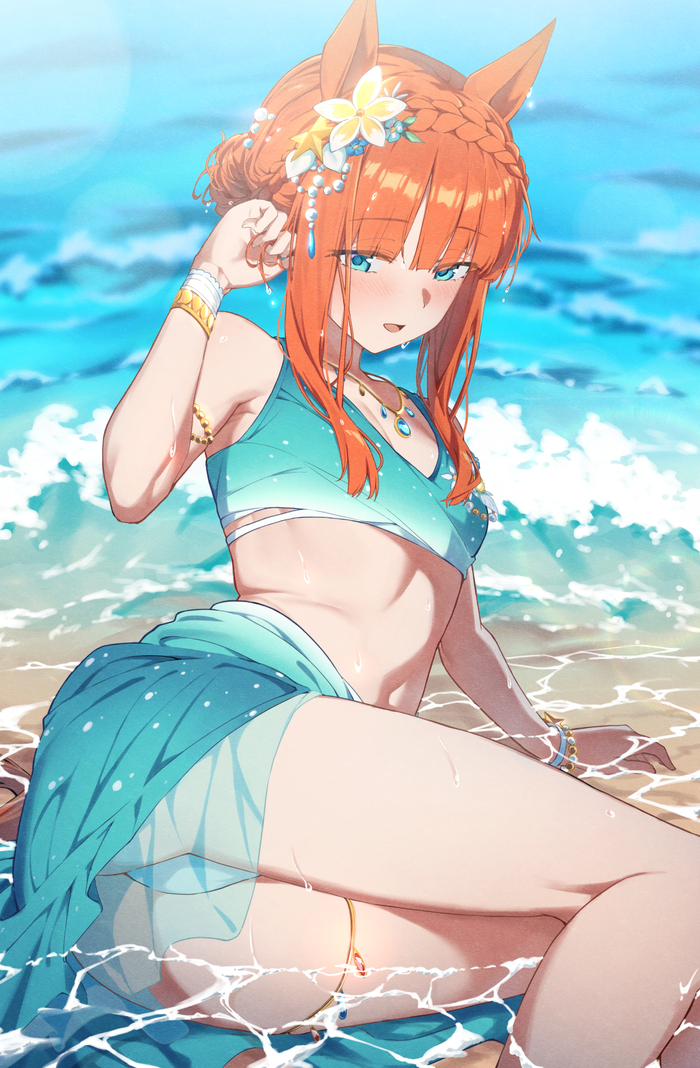 . .  , Anime Art, Uma Musume Pretty Derby, Silence Suzuka