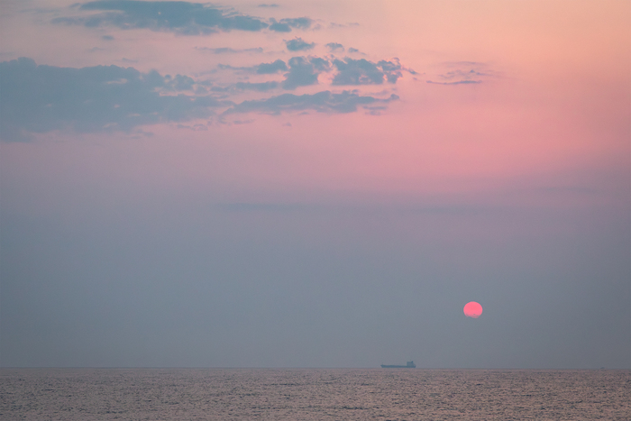 Проба пера. Морской пейзаж из дальних краев