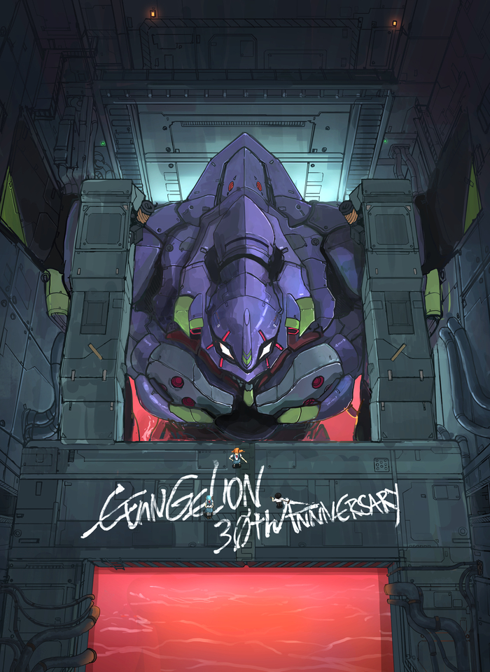 30   , Anime Art, Evangelion