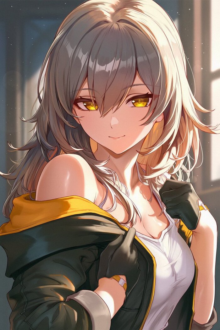 Она смотрит на тебя как на...?