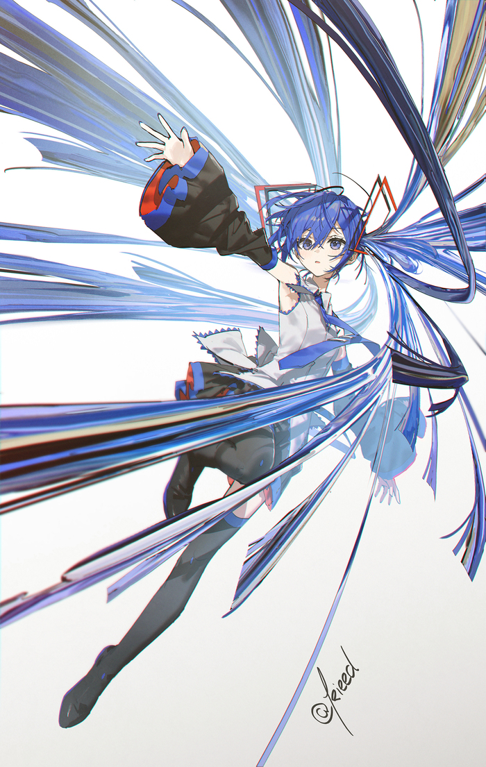 Miku Anime Art, , Vocaloid Art, Vocaloid, Hatsune Miku, Pixiv