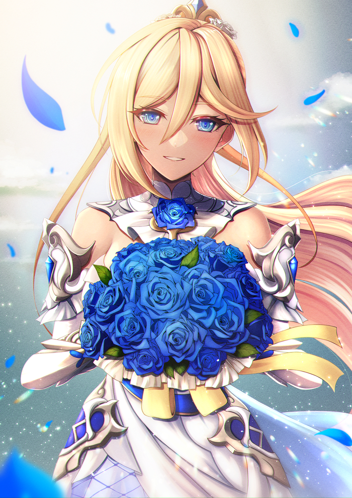  Pixiv, , Anime Art, Honkai Impact, Bianka durandal ataegina