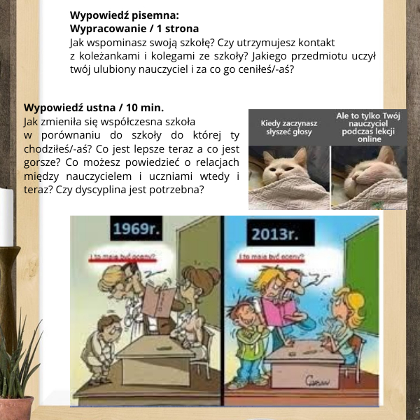 Пишем сочинение и рассказываем по-польски