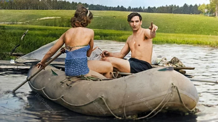 Подборка простых и потрясающих фотографий эпохи СССР. 20 раскрашенных фотографий. Часть 29 20 век, Старое фото, СССР, Детство в СССР, 70-е, 60-е, 50-е, 80-е, Фотография, Колоризация, Длиннопост, Аэробика