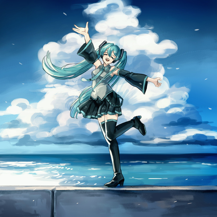  Hatsune Miku, Vocaloid, Anime Art, Vocaloid Art