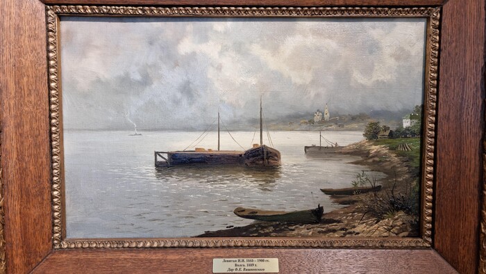 Завис у картины Левитана “Волга”. Вот так река выглядела больше ста лет назад!