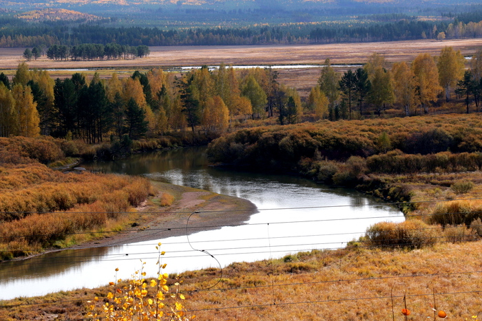 Река Хилок.