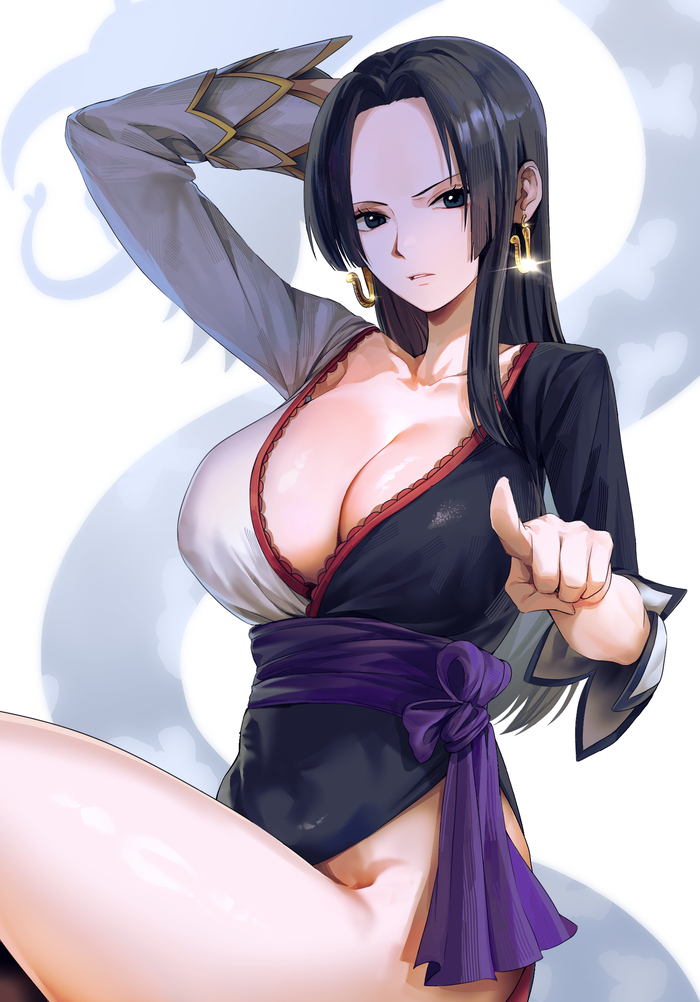  , Anime Art, Pixiv, One Piece, Boa Hancock