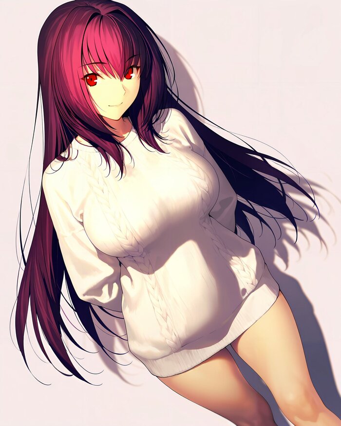 Scathach , Anime Art, Scathach, Fate Grand Order,  