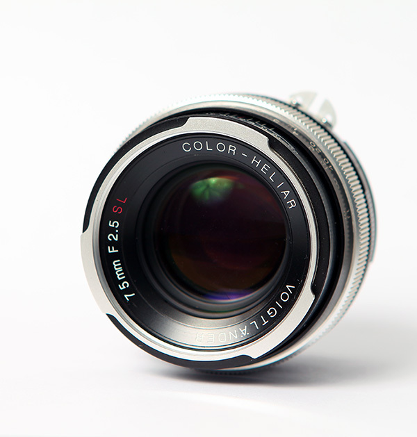 Voigtlander Color-Heliar 75 mm f/ 2.5 SL  , , , 