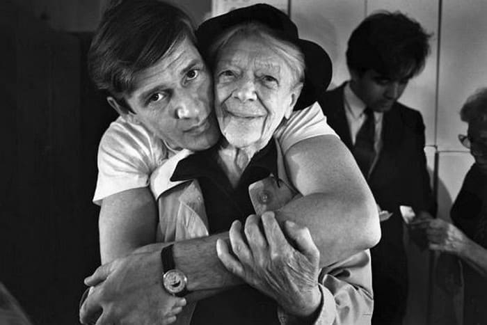 Татьяна Пельтцер и Александр Абдулов