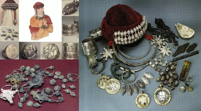 Более 300 предметов XIII века лежали на территории Гостиного двора на глубине 5 метров.