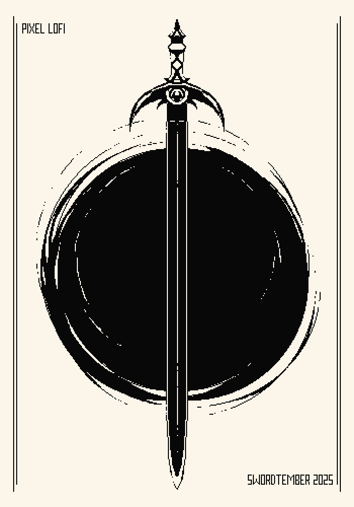 Swordtember 2025_2 Eclipse Pixel Art, 2D, ,  , , Digital, , 