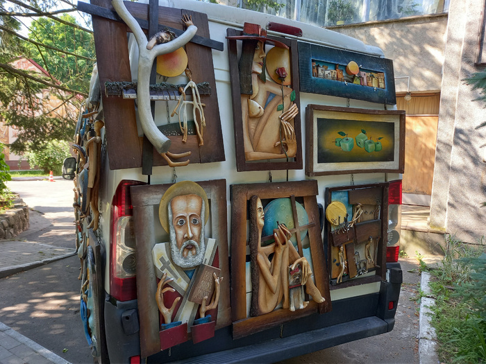 Необычные картины из дерева