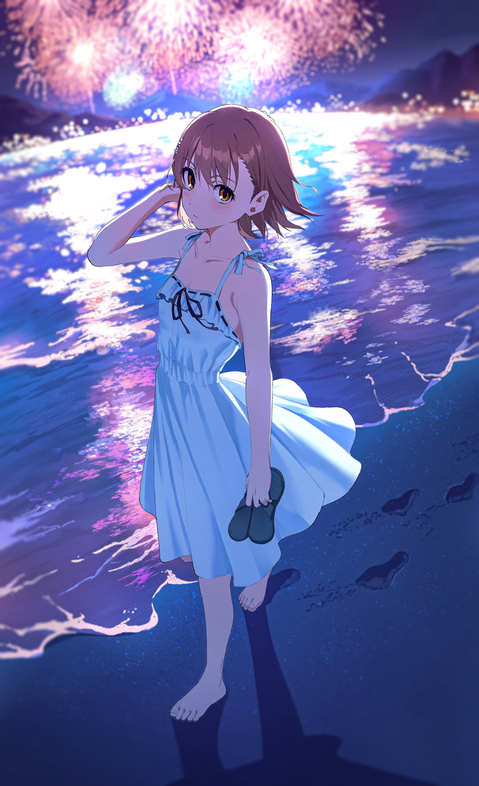  Anime Art, , To aru Kagaku no Railgun, Misaka Mikoto, Pixiv