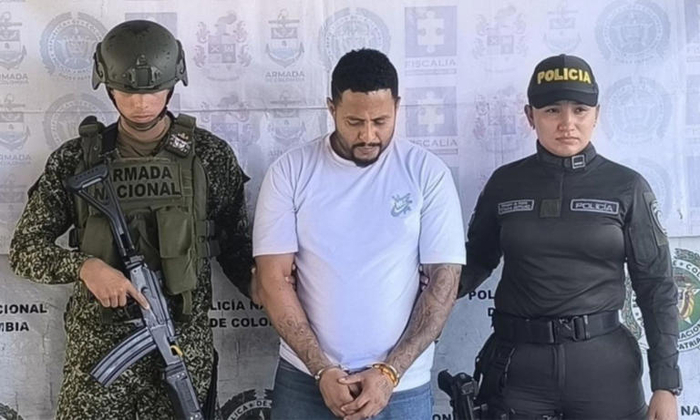 Робинсон Сулуага Арройо является подозреваемым членом организации «Лос Эспартанос». © Полиция Валье-дель-Каука
