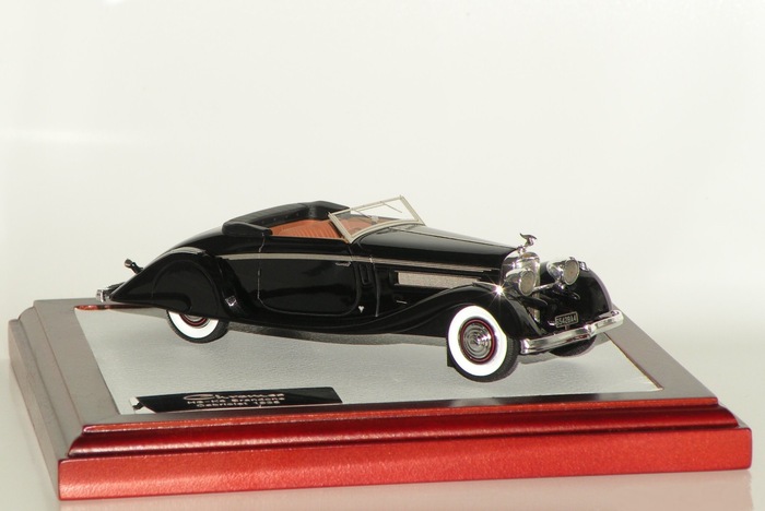 1/43 Ilario (Chromes series) - 1935 Hispano Suiza K6 Cabriolet by Brandone ,  , , ,   , 1:43, , 