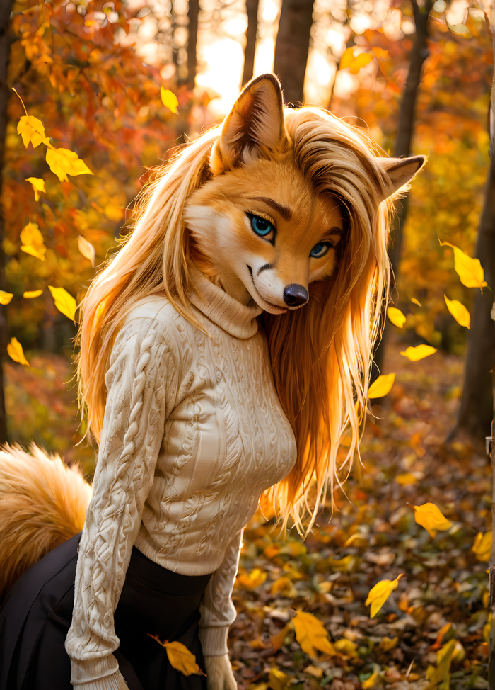    Wolfmks #2198 ,  , Furry Art, Furotica, Furotica female,  , Stable diffusion 3, Furry Fox, 