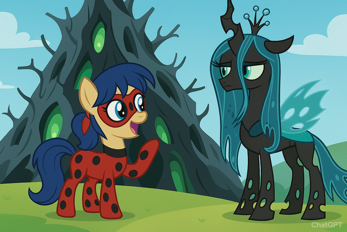    My Little Pony,    -, Marinette, Queen Chrysalis, ,  