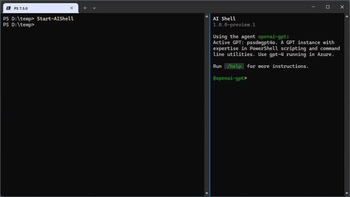 А давайте встроим ии в powershell. Начало работы с MS AI Shell в PowerShell Powershell, Системное администрирование, Искусственный интеллект, Openai, Microsoft Azure, Гайд, Гифка, Длиннопост