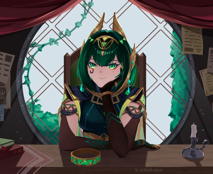    Genshin Impact, , Anime Art, Nefer (Genshin Impact), , 