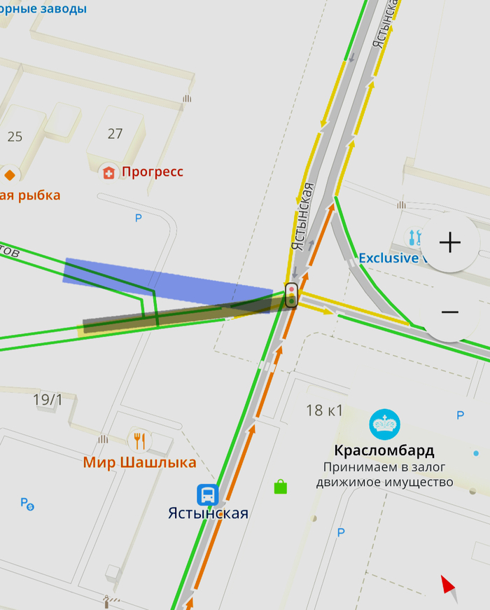 Прошу совета по проезду перекрестка