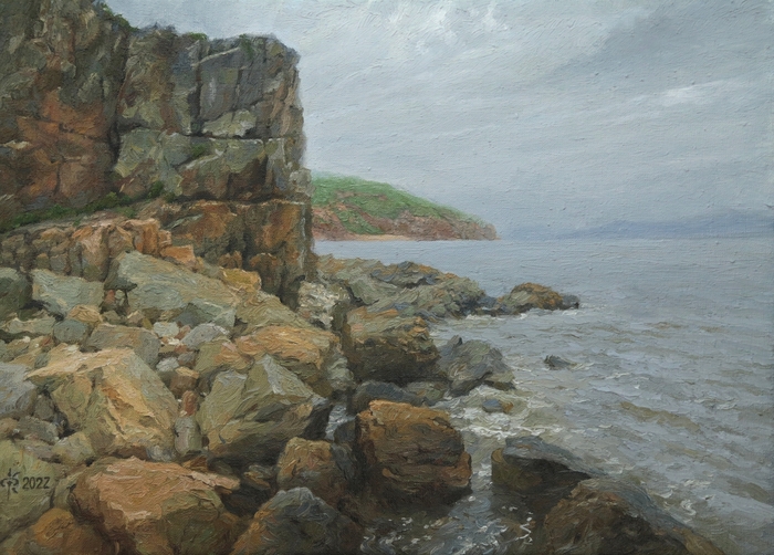 Холст, масло 35х50 см., 2022 г.