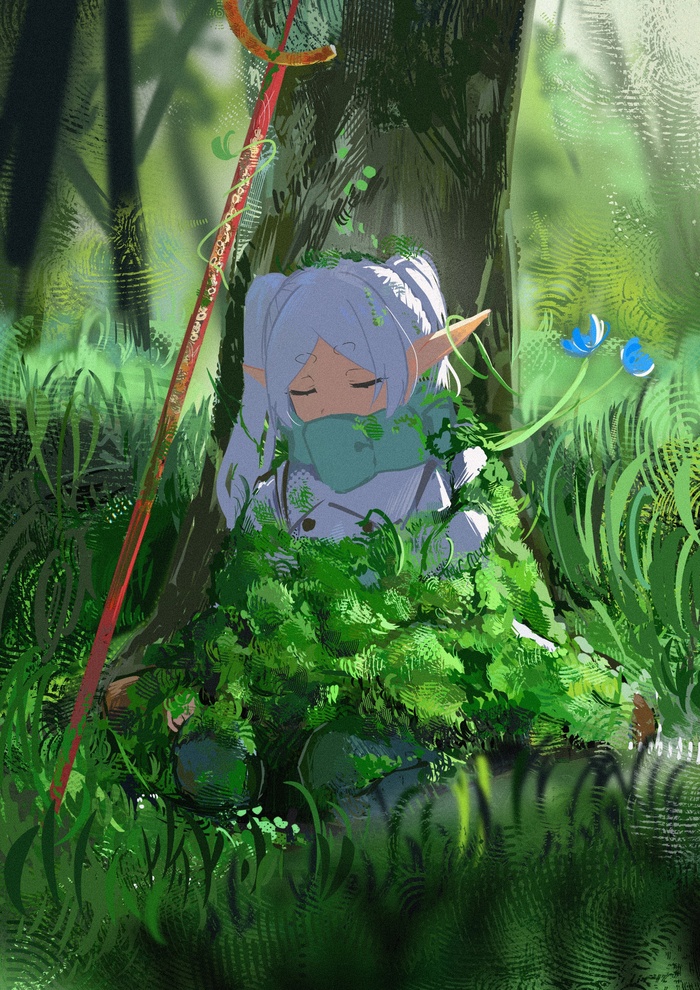   , Anime Art, Frieren, Sousou no Frieren