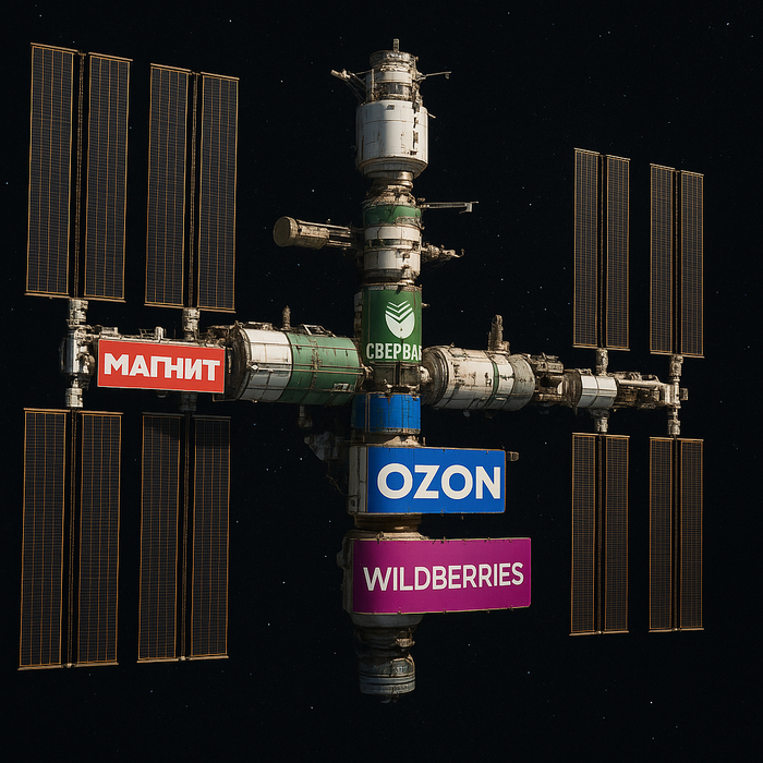 Реклама выходит на орбиту