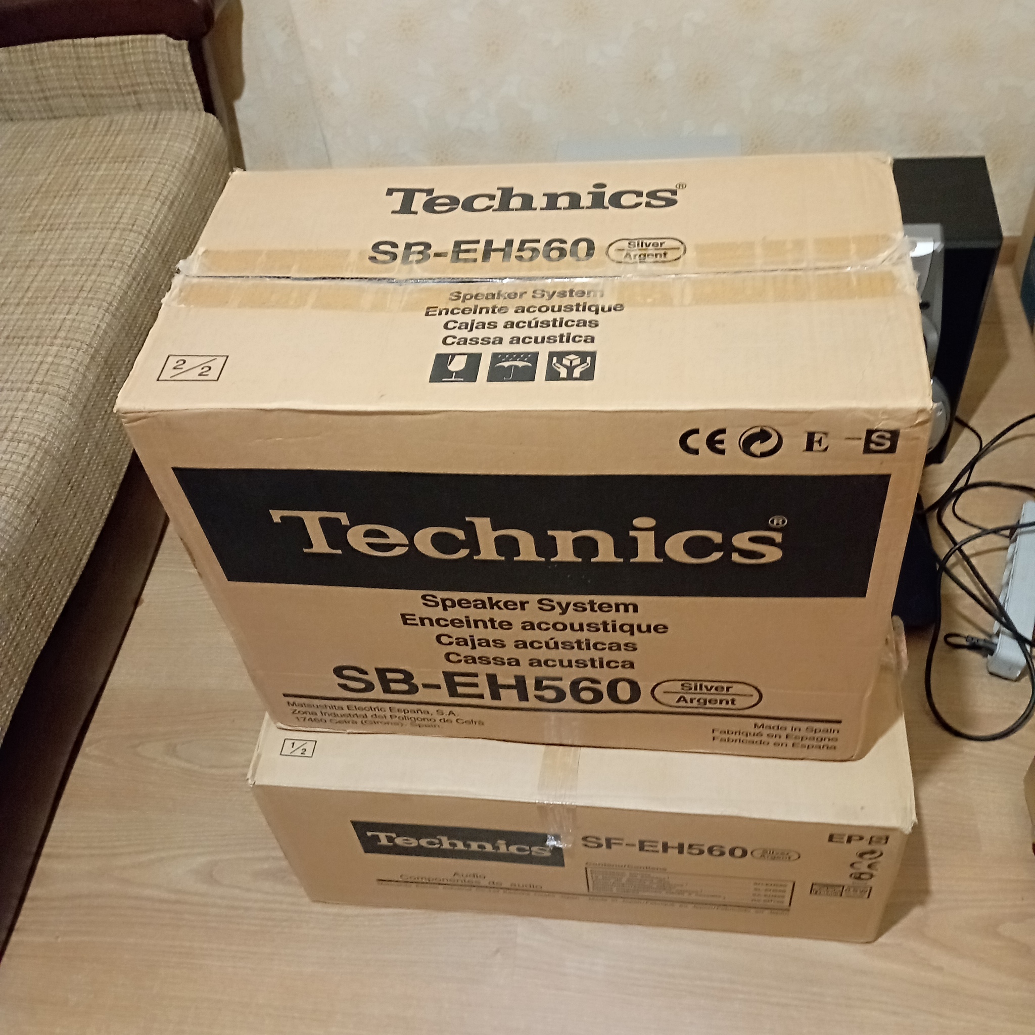 Капсула времени! Нашёл новый муз центр Technics EH 560. 25 лет в