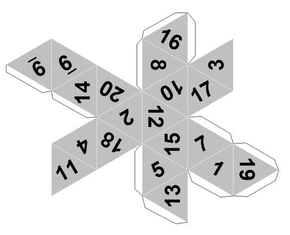 Пример такой "полюсной" раскладки